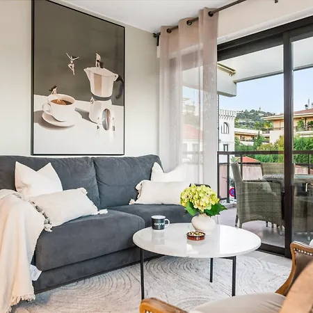 Vivre L Parking L Balcony L 15min To La Croisette Apartament *