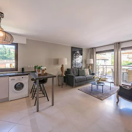 Vivre L Parking L Balcony L 15min To La Croisette شقة *